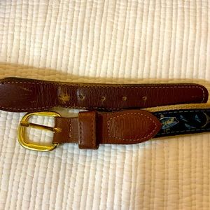 Guy Harvey belt, yellowfin tuna, size 34